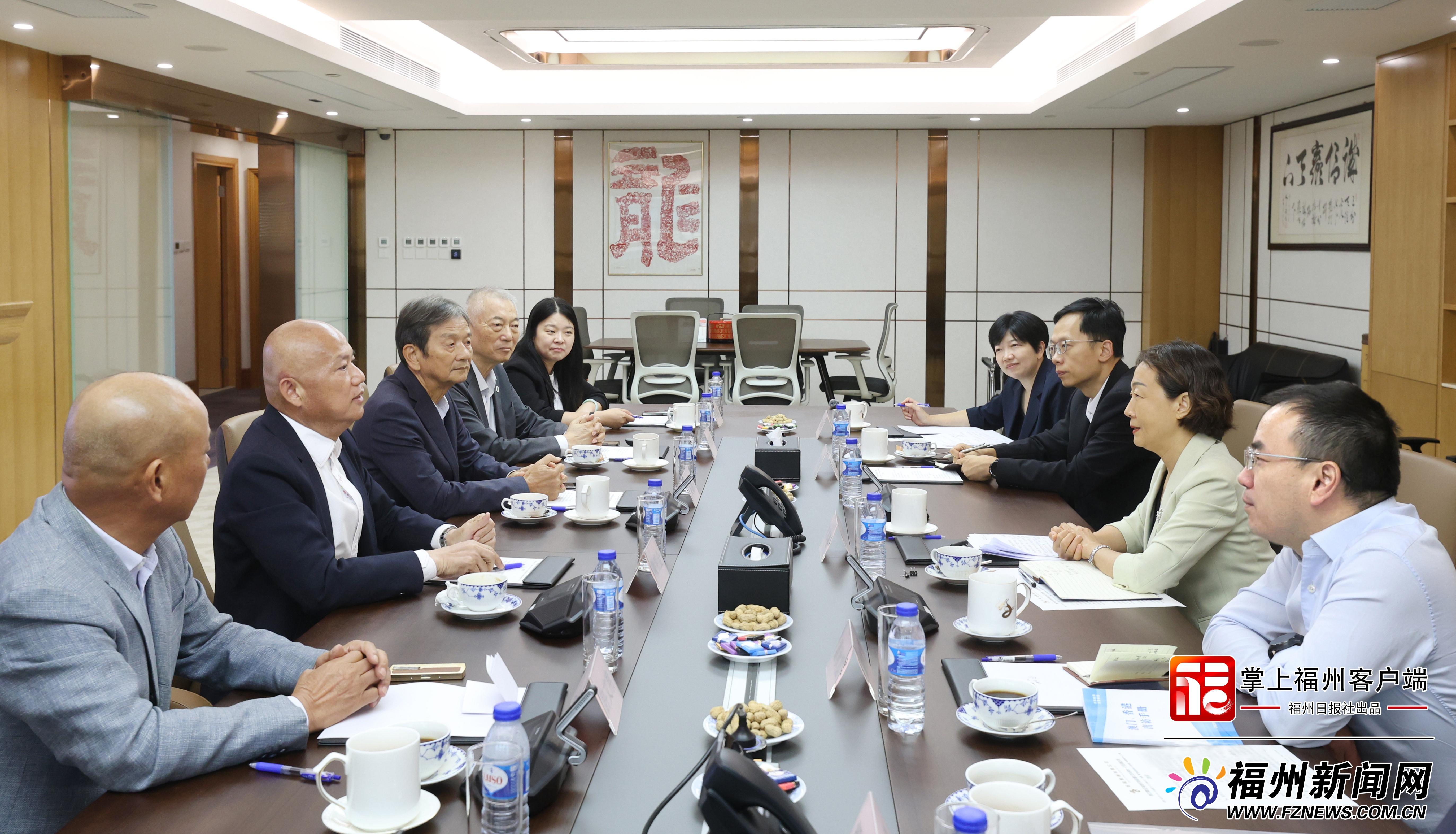郭宁宁率福州市代表团访问澳门 郭宁宁率福州市代表团访问澳门